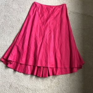 Nine West Linen Skirt